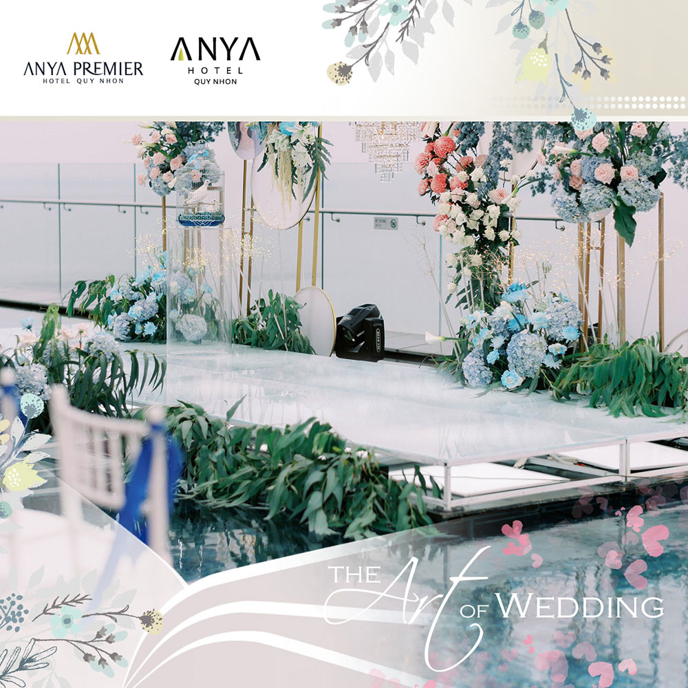Tại Anya phong các tiệc cưới DIY - do it yourself sẽ là dấu ấn “độc bản” của cô dâu chú rể
