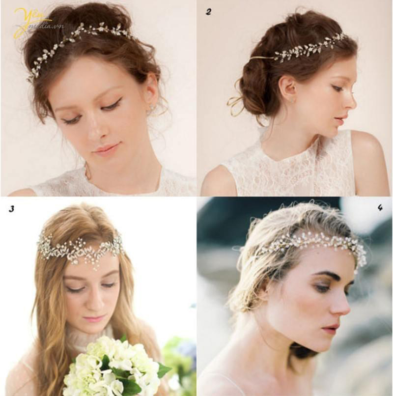 Phụ Kiện Tóc Duyên Dáng Cho Cô Dâu