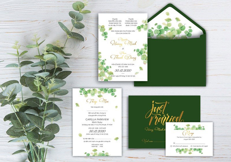 Thiệp Cưới Ý Tưởng - Thiệp Cưới Đẹp Tp.HCM