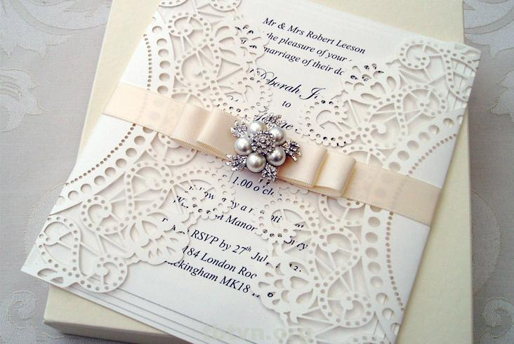 Xu Hướng Thiệp Cưới Cắt Laser 2015