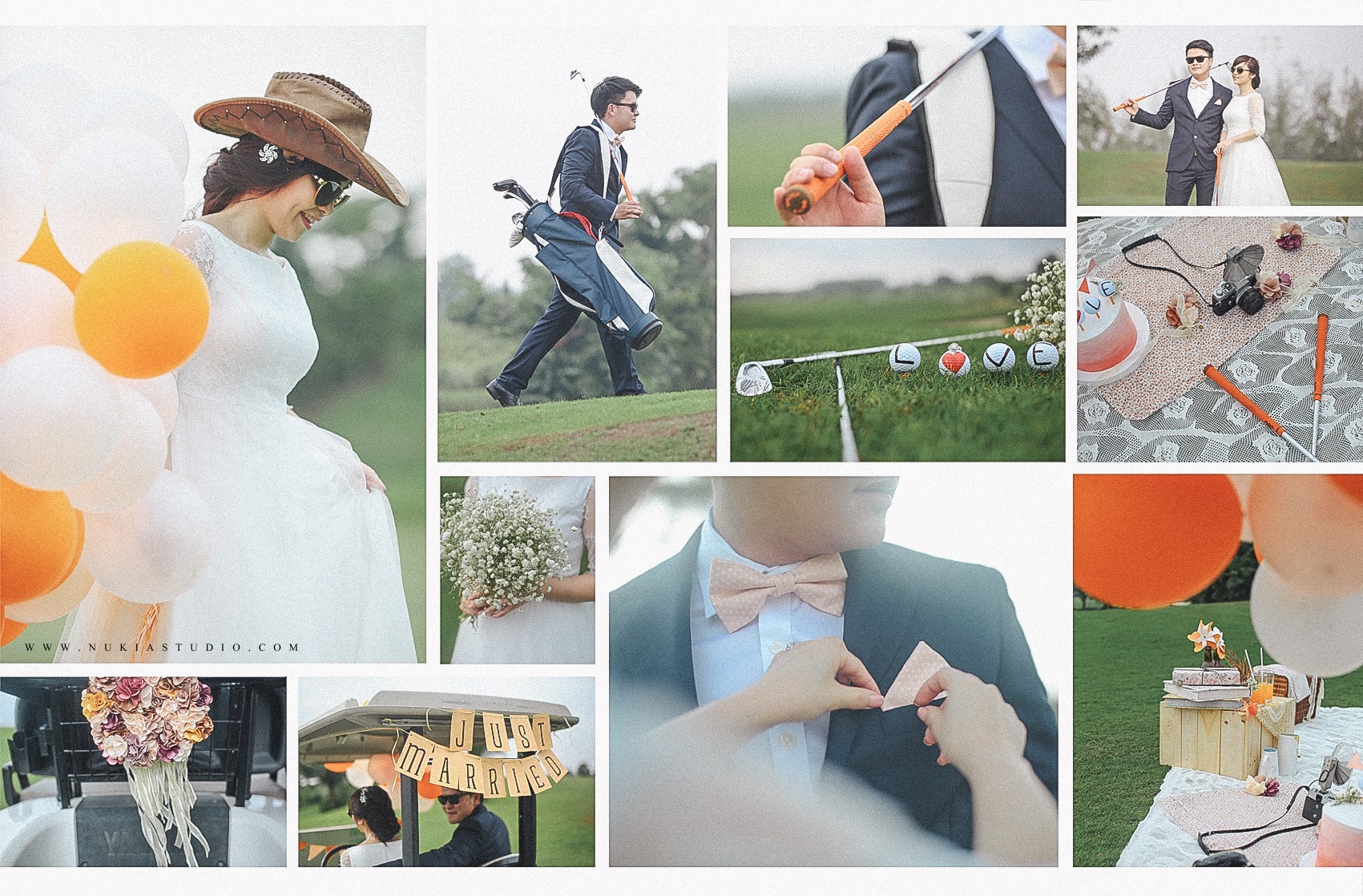 Golf Wedding Inspiration