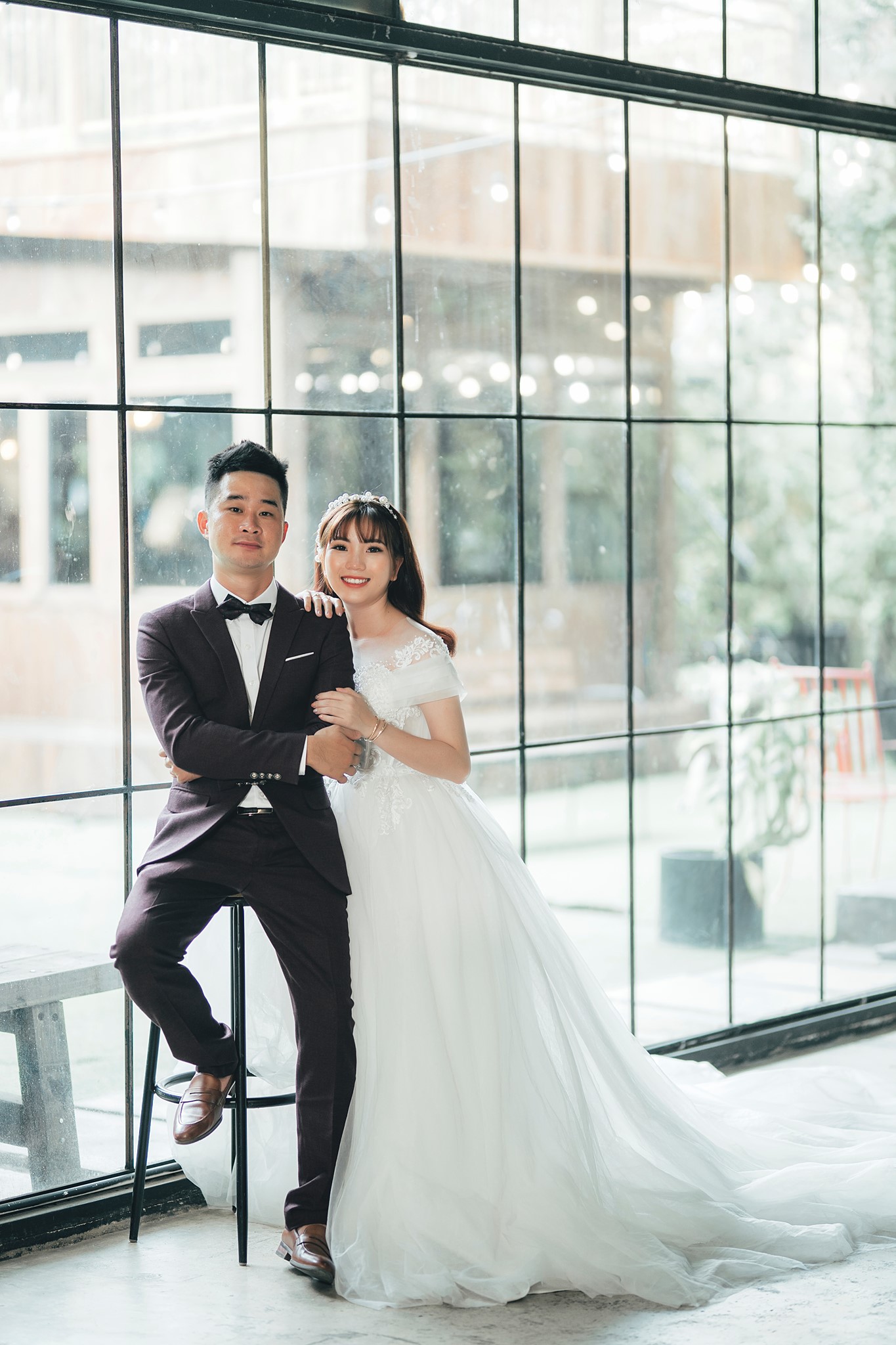 Pre-wedding chụp tại phim trường