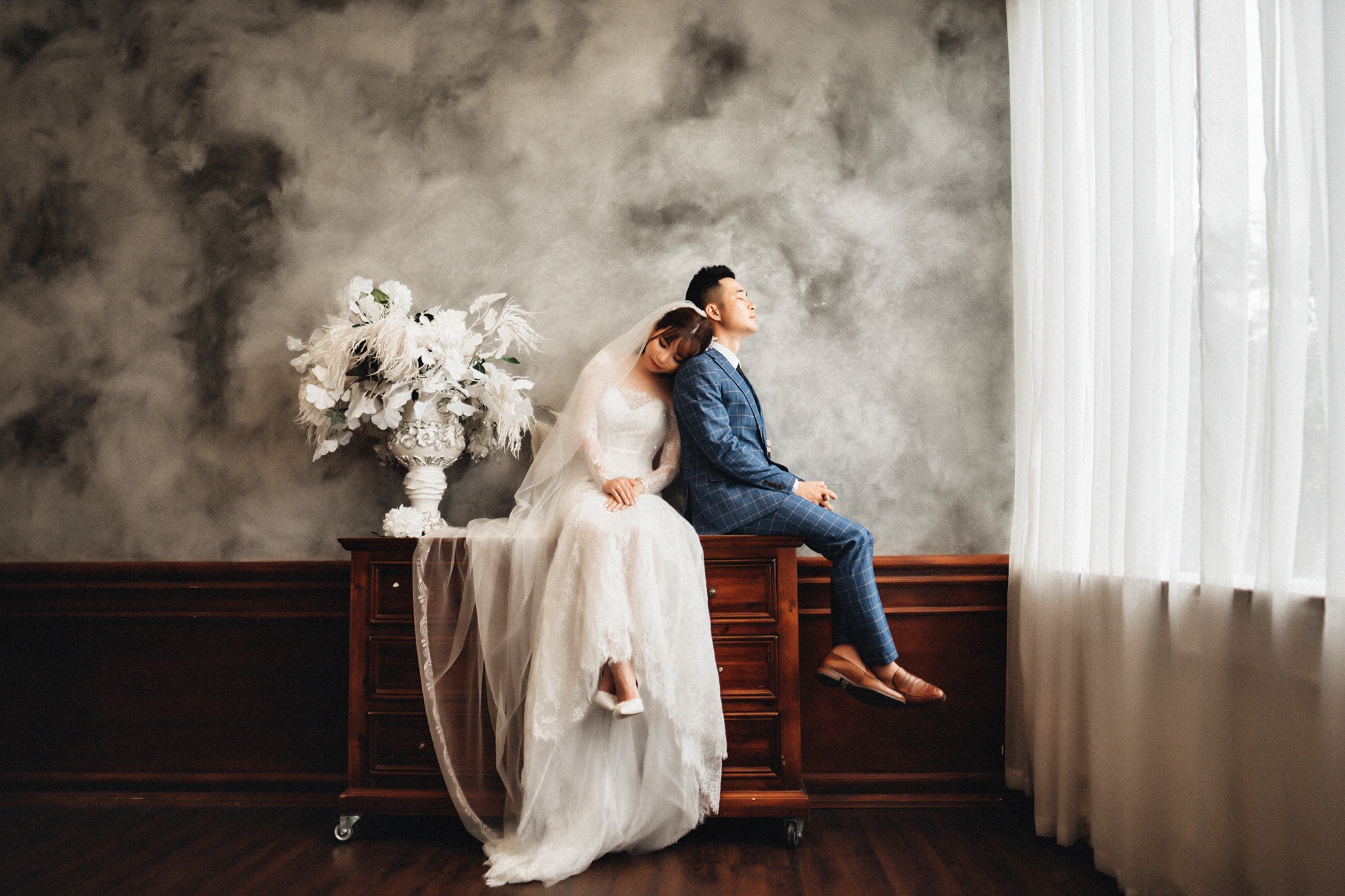 Pre-wedding chụp tại phim trường