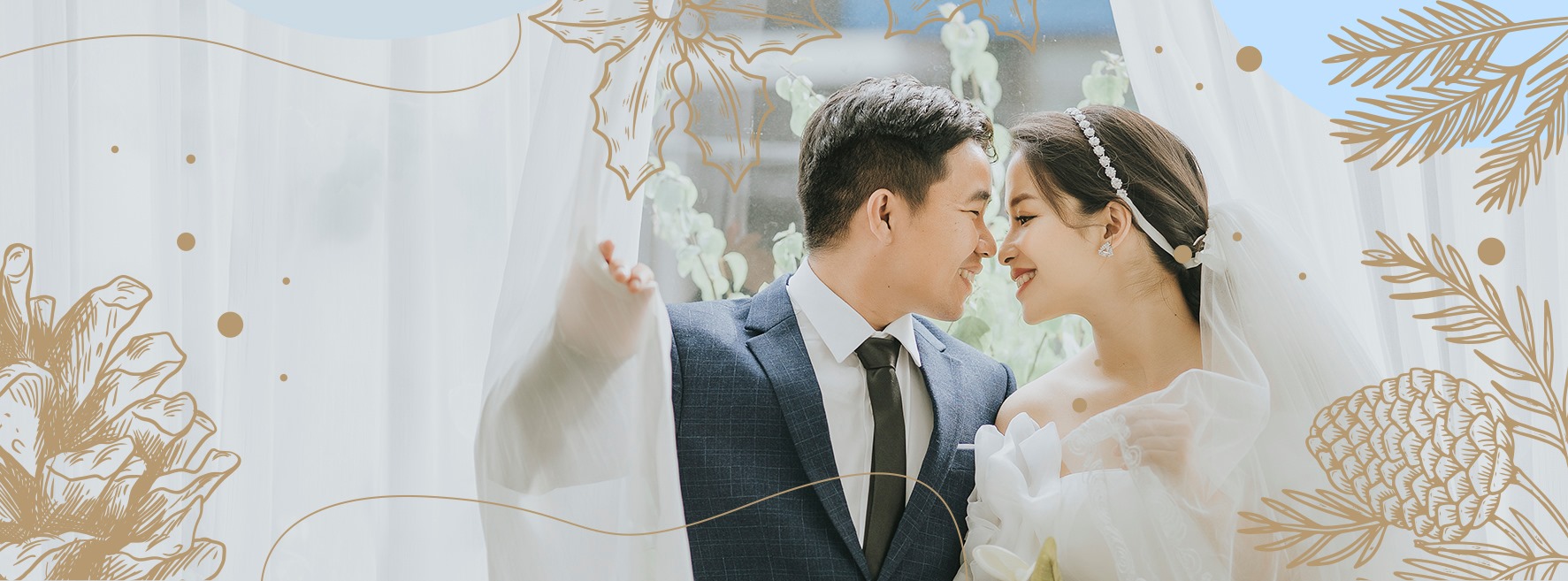 Pre-wedding chụp tại phim trường