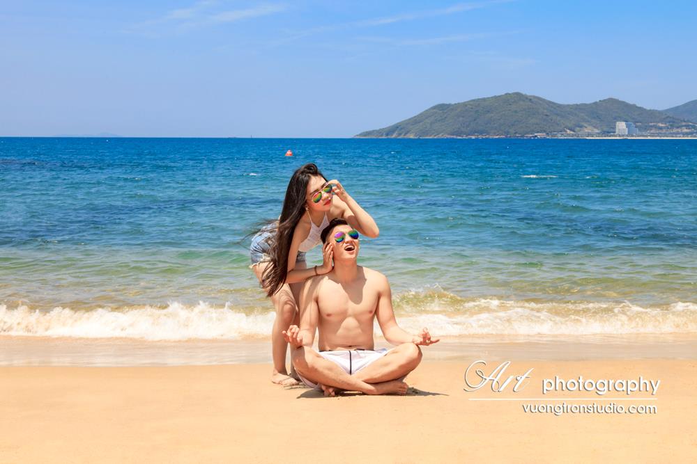 Chụp ảnh gia đình tại Nha Trang