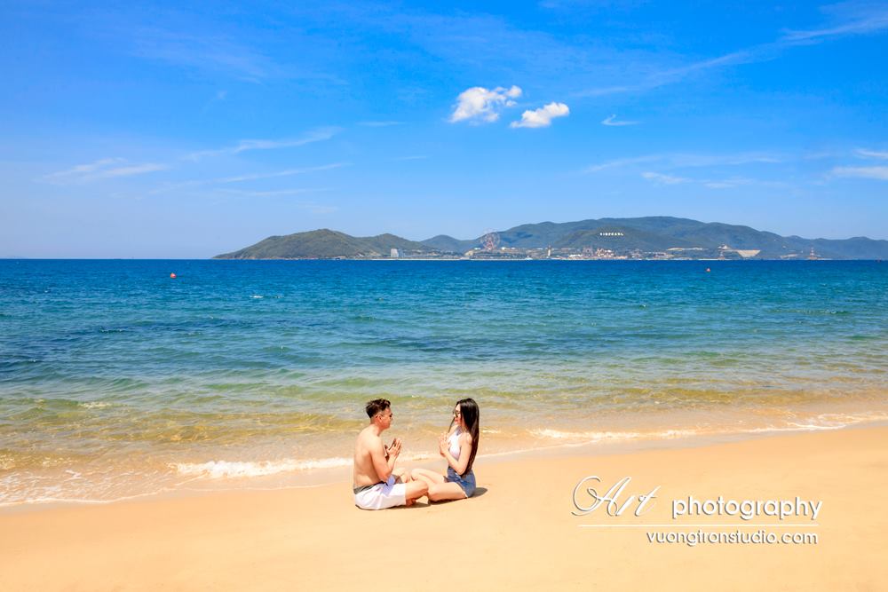 Chụp ảnh gia đình tại Nha Trang