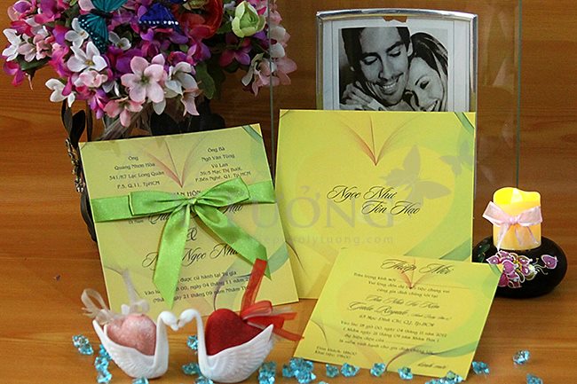 Thiệp Cưới Uyên Ương