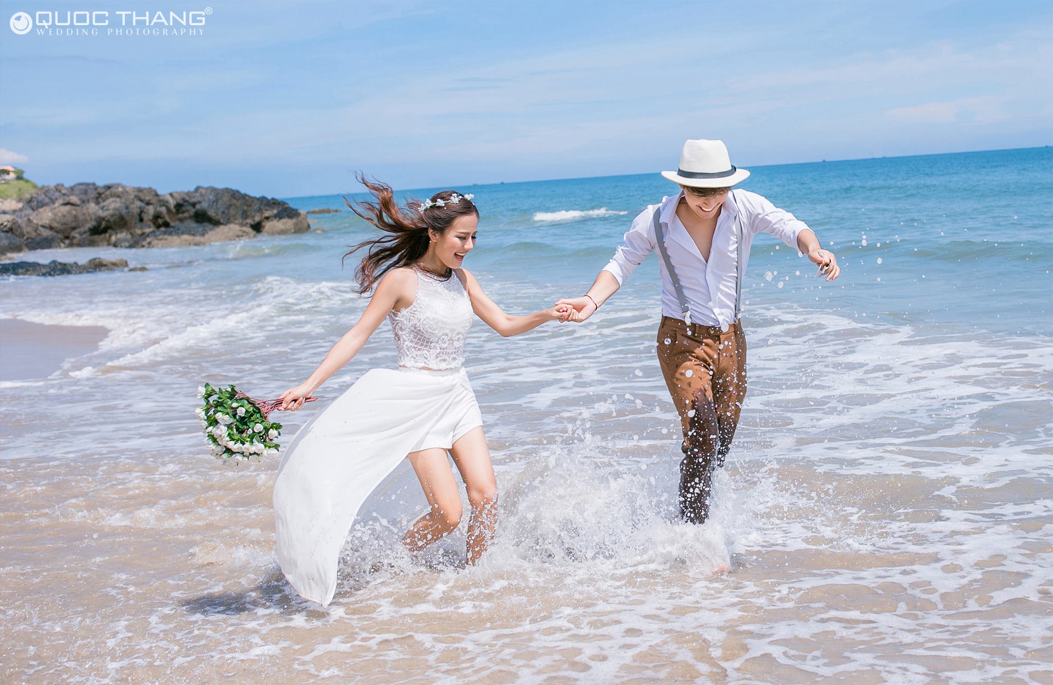 chụp ảnh cưới đẹp ở biển