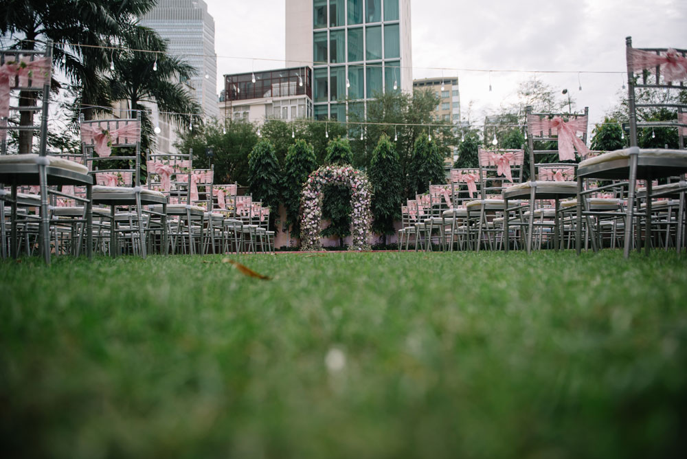 Địa Điểm Tổ Chức Lễ Cưới Ngoài Trời Lãng Mạn - LOTTE HOTEL SAIGON    