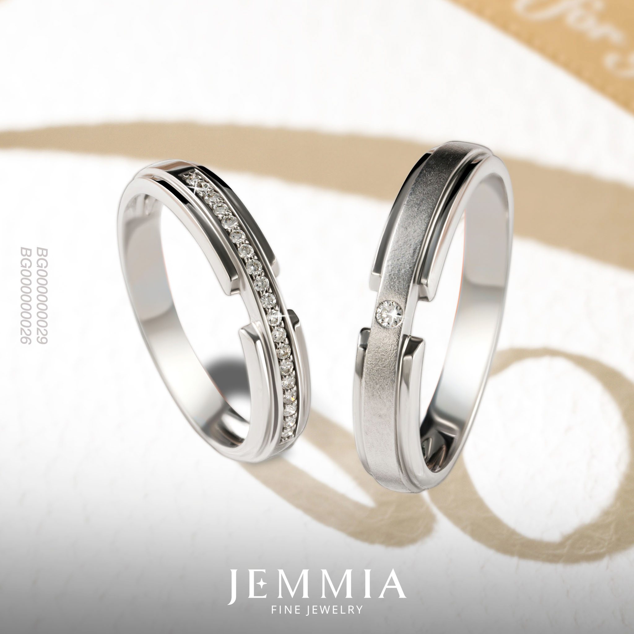 Bộ sưu tập nhẫn cưới kim cương 