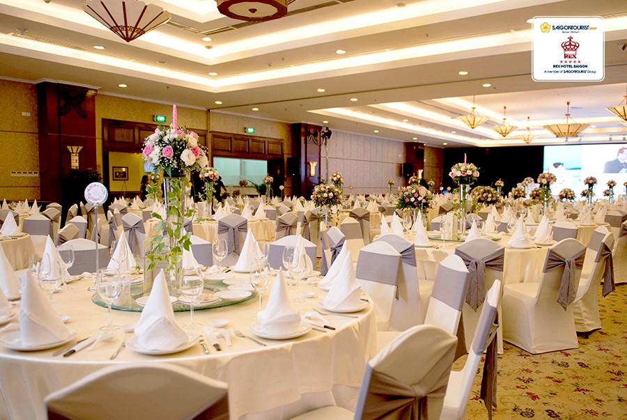 nhà hàng tiệc cưới rex hotel Saigon
