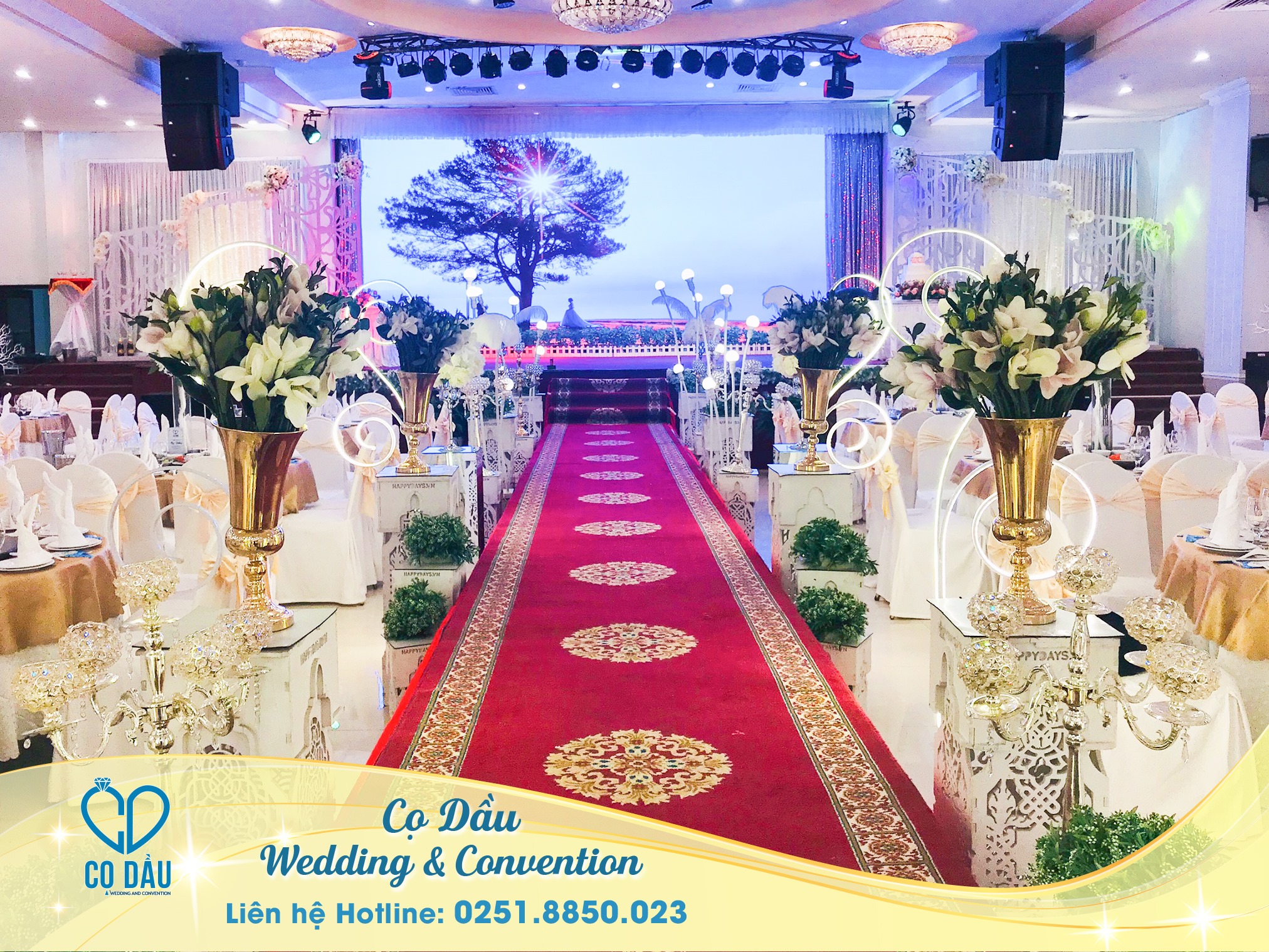 Sảnh Cưới Nhà hàng Cọ Dầu Wedding & Convention