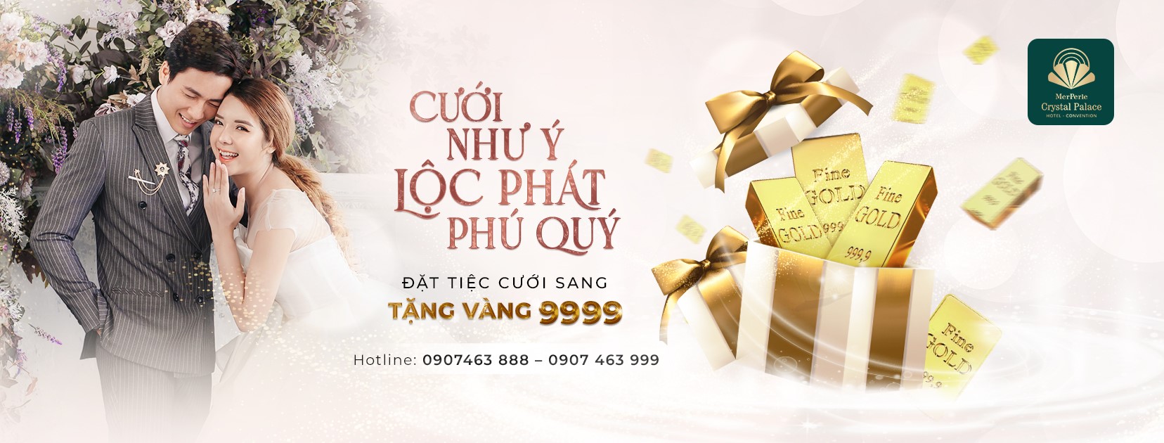 Trung Tâm Hội Nghị Tiệc Cưới MerPerle Crystal Palace