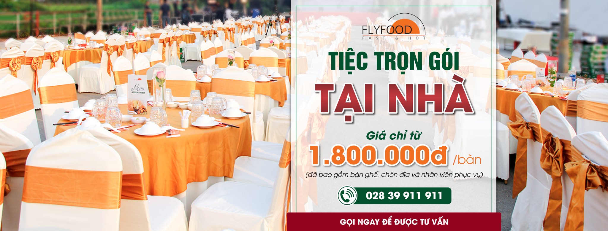 Tiệc cưới trọn gói Flyfood