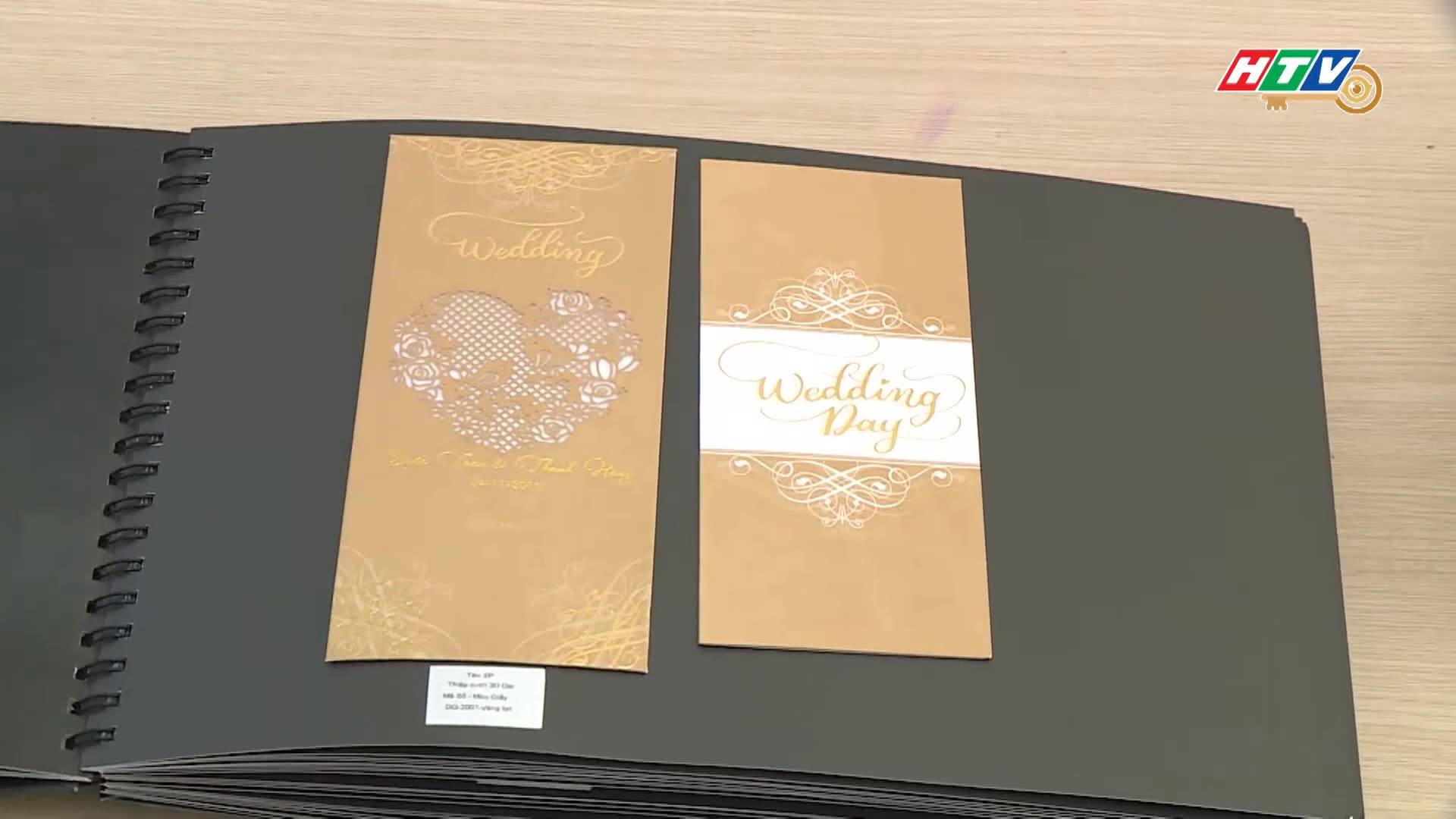 Xưởng in thiệp cưới giá rẻ tphcm Gia Hỷ