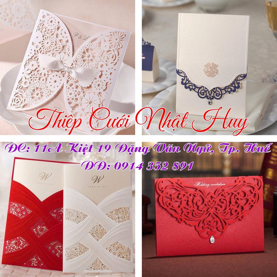 Thiệp Cưới Nhật Huy