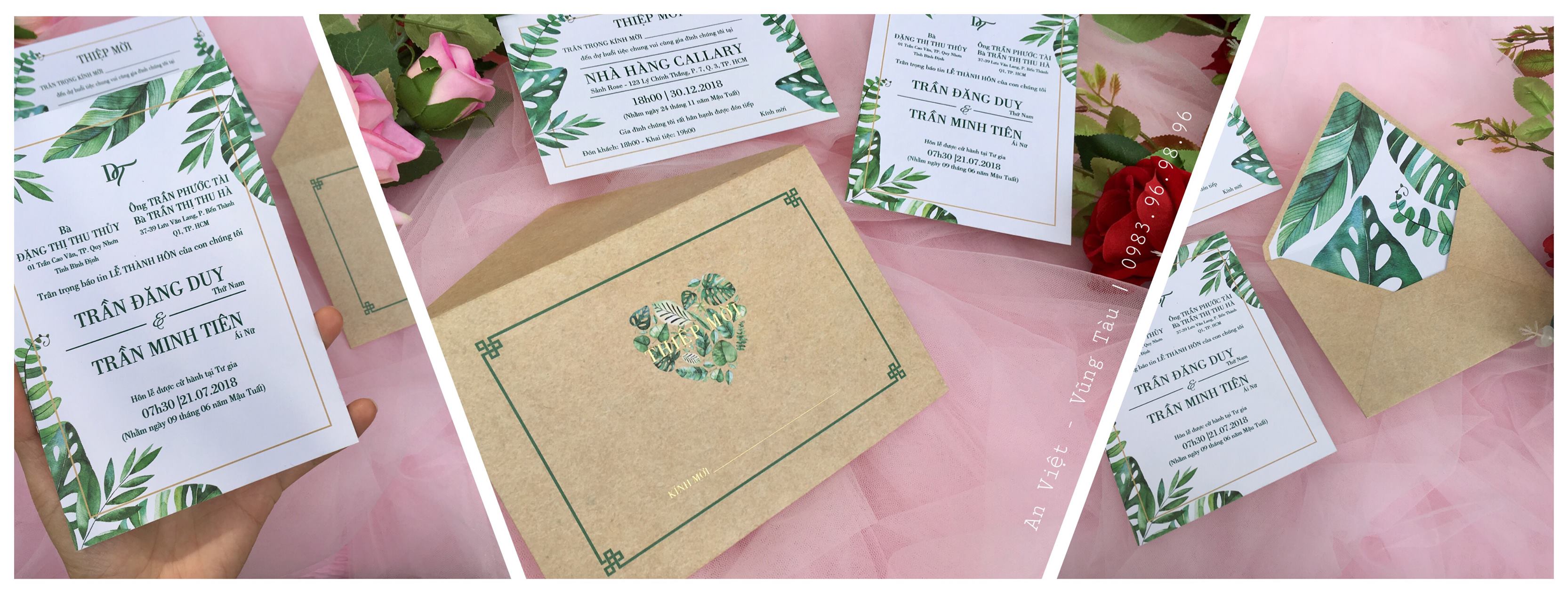 Thiệp Cưới AN VIỆT