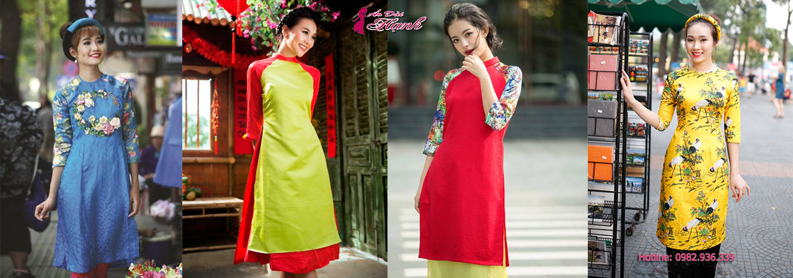 Áo Dài Bưng Quả Hạnh