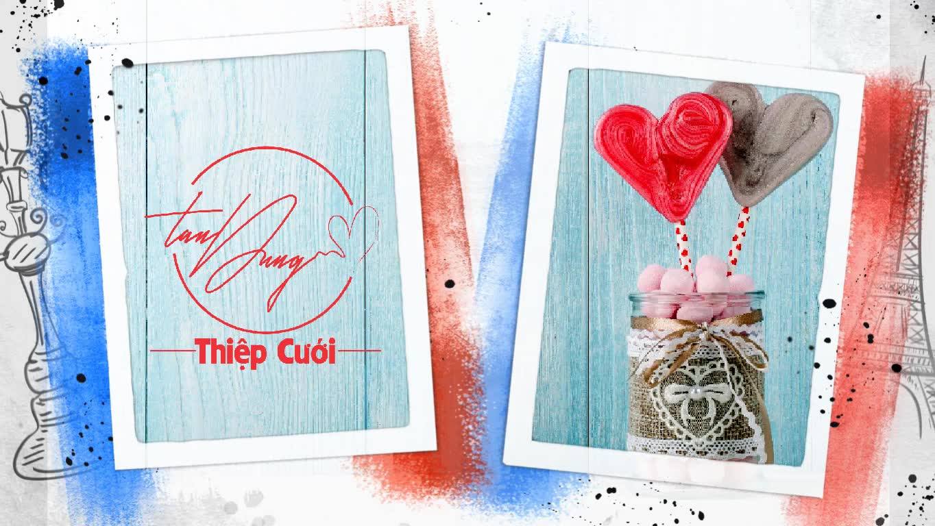 Thiệp cưới Tấn Dũng